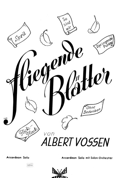 Fliegende Blätter für Salonorchester Fliegende Blätter für Salonorchester