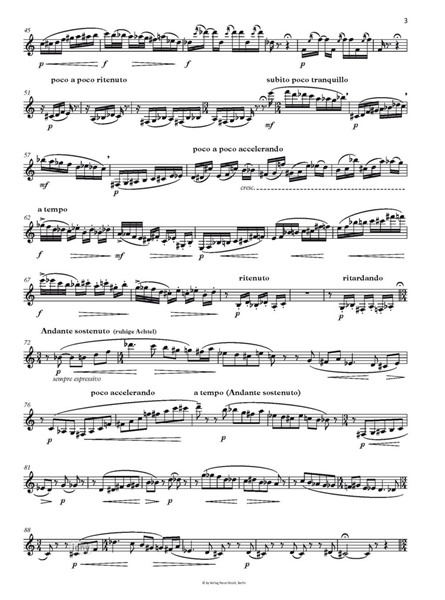 Etüde für Klarinette solo op. 128 (2017) Etüde für Klarinette solo op. 128 (2017)