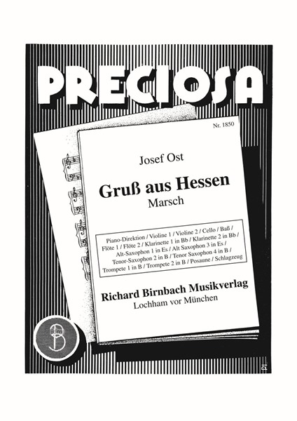 Gruß aus Hessen für Salon-Orchester Gruß aus Hessen für Salon-Orchester