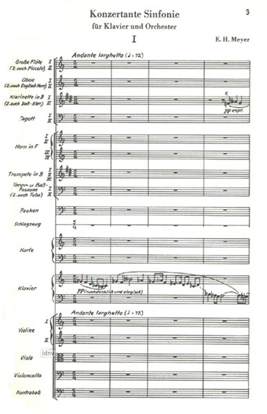 Konzertante Sinfonie für Klavier und Orchester Konzertante Sinfonie für Klavier und Orchester