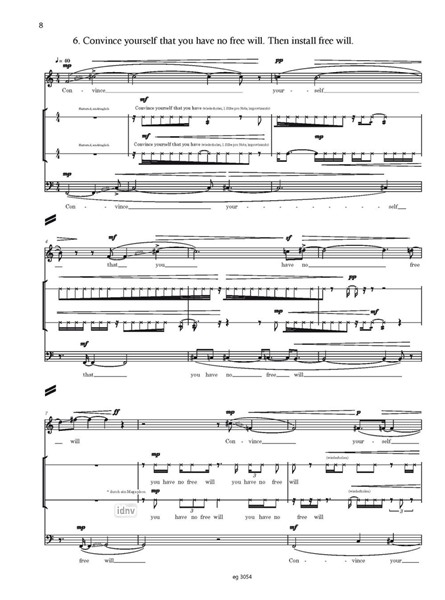bridges:exercises für gemischten Chor oder Solistenensemble SATB