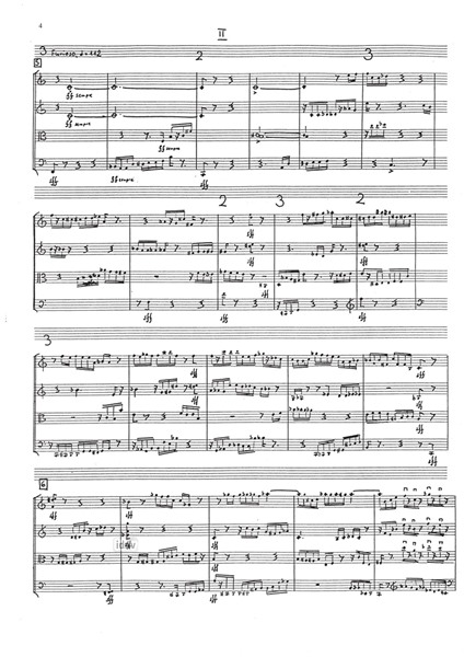 Streichquartett Nr. 8 op. 67 (1985) Streichquartett Nr. 8 op. 67 (1985)