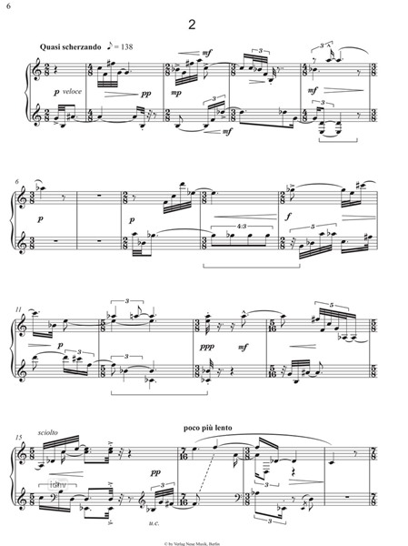 Five Short Pieces for Piano (1975) Five Short Pieces for Piano (1975)