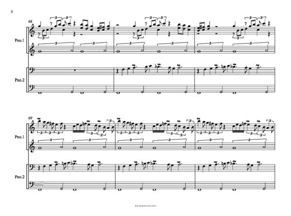 Bells' Bells op. 150d für Klavier zu vier Händen (2022) Bells' Bells op. 150d für Klavier zu vier Händen (2022)