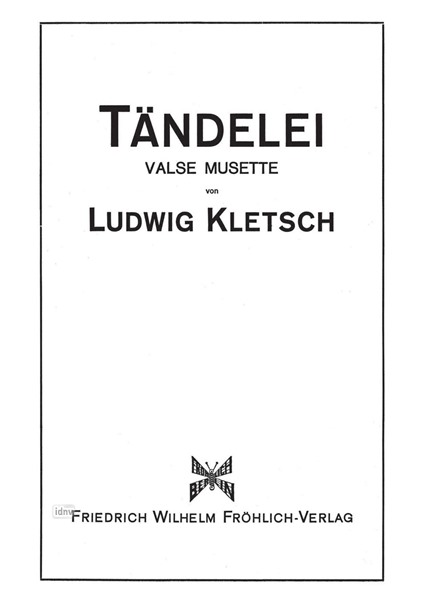 Tändelei für Akkordeon Tändelei für Akkordeon