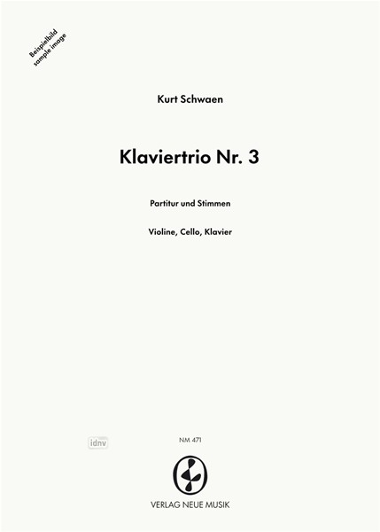 Trio Nr. 3 für Violine, Violoncello und Klavier