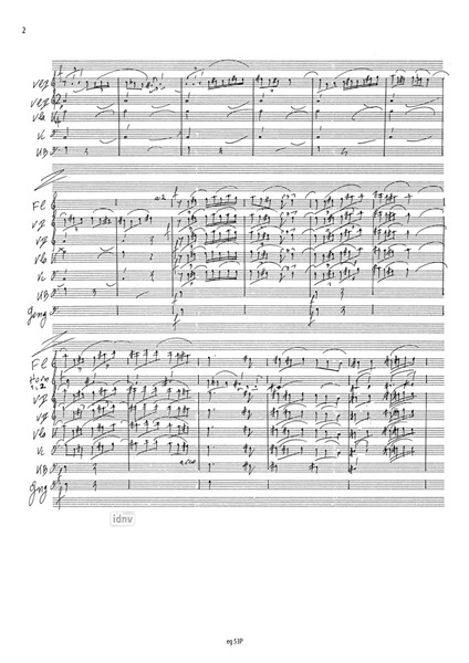 Lachesis für Orchester (1984/85) Lachesis für Orchester (1984/85)
