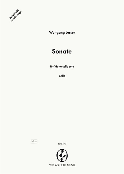 Sonate für Violoncello solo Sonate für Violoncello solo