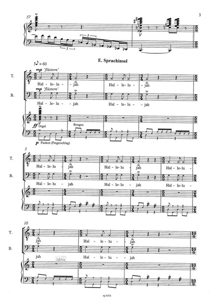 Kol Haneschamah für Orgel, Männerchor und großes Orchester (1988) Kol Haneschamah für Orgel, Männerchor und großes Orchester (1988)