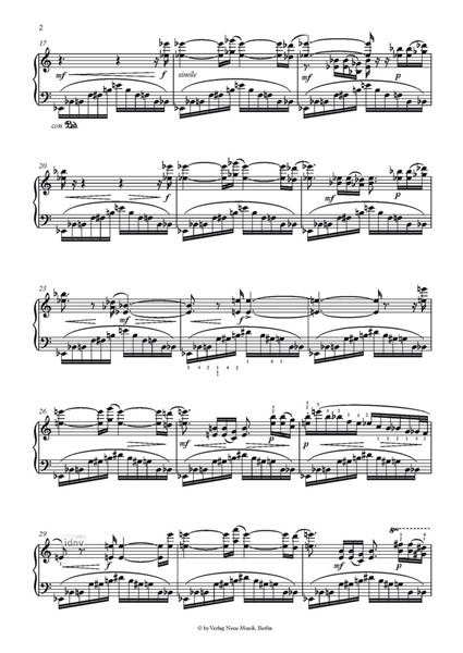 Rhapsodie für Klavier op. 106 (2012) Rhapsodie für Klavier op. 106 (2012)