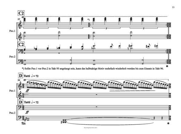 Bells' Bells op. 150d für Klavier zu vier Händen (2022) Bells' Bells op. 150d für Klavier zu vier Händen (2022)