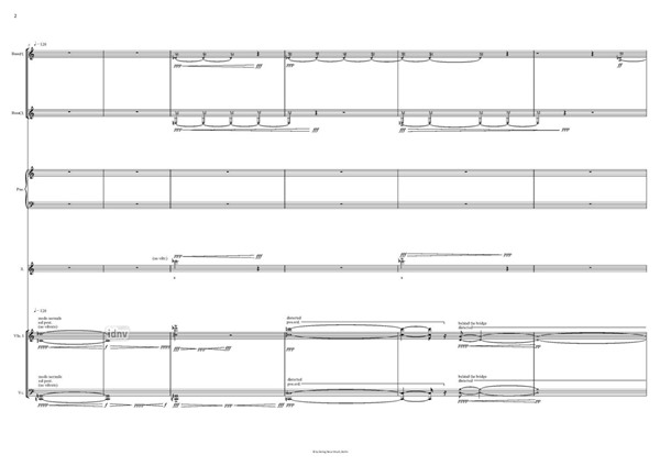 Untitled No. 6 für Flöte/Bassflöte, Klarinette/Bassklarinette, Klavier, Sopran, Violine, Violoncello (2010) Untitled No. 6 für Flöte/Bassflöte, Klarinette/Bassklarinette, Klavier, Sopran, Violine, Violoncello (2010)