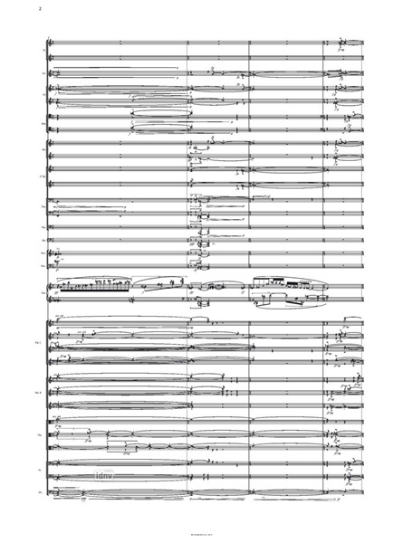 Untitled No. 2 für Klavier und großes Orchester Untitled No. 2 für Klavier und großes Orchester