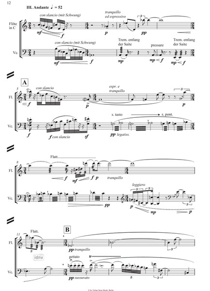Begegnungen für Flöte und Violoncello Begegnungen für Flöte und Violoncello