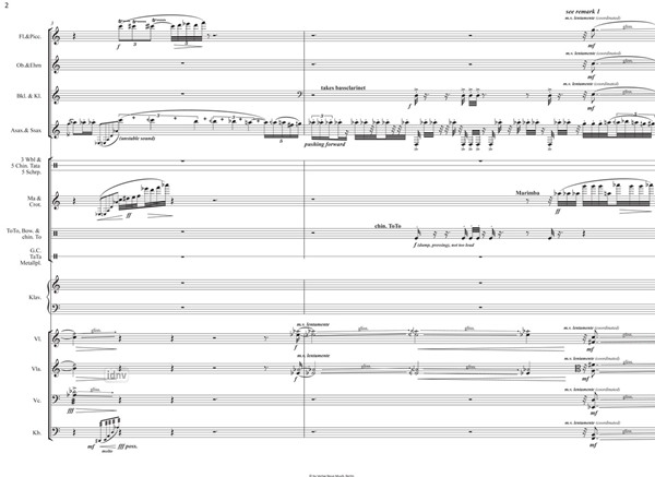 Kammermusik III für Ensemble (2003/04) Kammermusik III für Ensemble (2003/04)