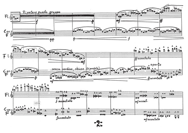 Duo für Flöte und Horn (1976) Duo für Flöte und Horn (1976)