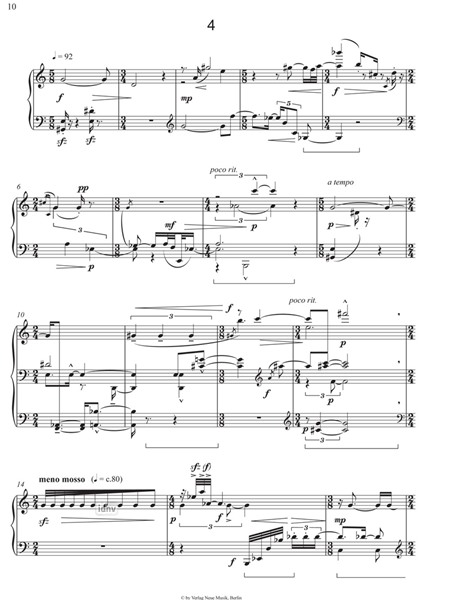 Five Short Pieces for Piano (1975) Five Short Pieces for Piano (1975)