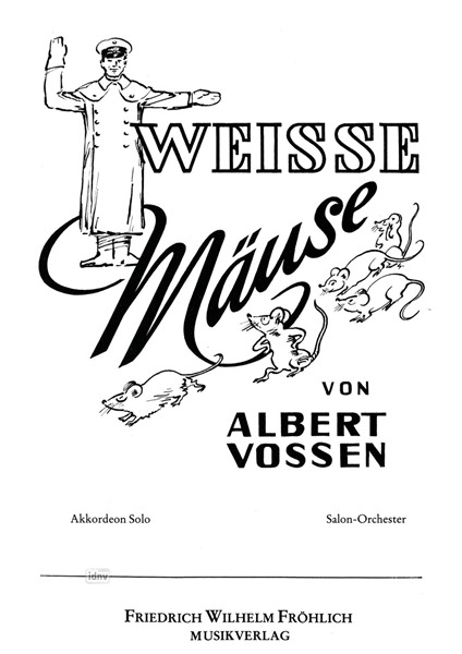 Weiße Mäuse für Salon-Orchester Weiße Mäuse für Salon-Orchester