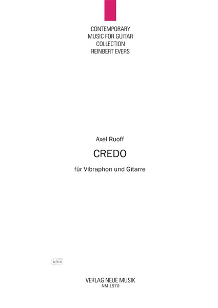 Credo für Vibraphon und Gitarre (2000)