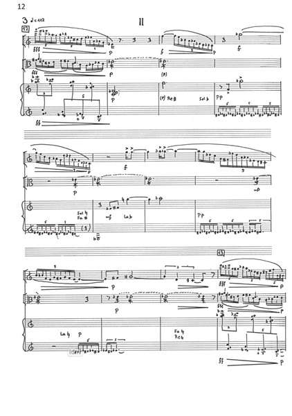 Hommage à Nadia Boulanger für Flöte, Altflöte und Harfe (1971) Hommage à Nadia Boulanger für Flöte, Altflöte und Harfe (1971)