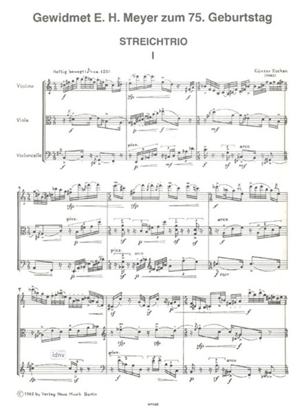 Streichtrio (1980) Streichtrio (1980)