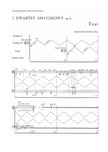 Streichquartett Nr. 1 op. 8a (1963/1986) Streichquartett Nr. 1 op. 8a (1963/1986)