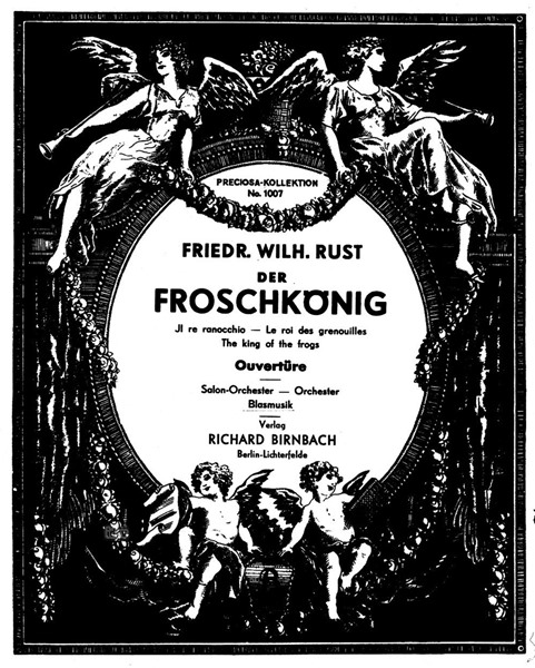 Der Froschkönig - Ouvertüre für Blasorchester Der Froschkönig - Ouvertüre für Blasorchester