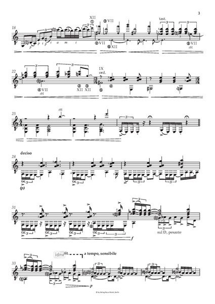 Strahlen. Licht. für Gitarre solo (2011) Strahlen. Licht. für Gitarre solo (2011)