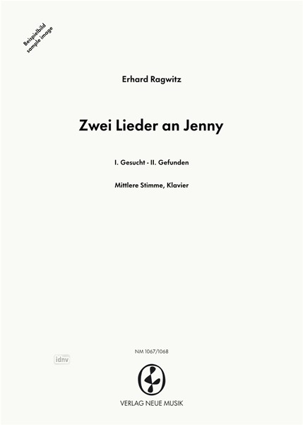 Zwei Lieder an Jenny