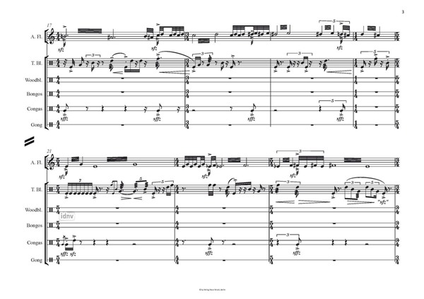 Wantilan für Altflöte (Piccolo, Flöte) und Percussion (1988, rev. 2008) Wantilan für Altflöte (Piccolo, Flöte) und Percussion (1988, rev. 2008)