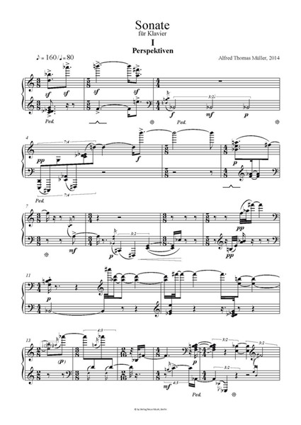 Sonate für Klavier (2014) Sonate für Klavier (2014)