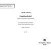 Insektenhotel (transponierte Partitur) für Sopran, Klarinette und Gitarre (und diverse Neben- und Percussioninstrumente) (1984, 2017/18/21)