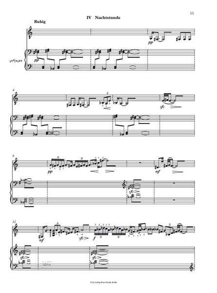 Stundenbuch II für Gitarre und Harfe (2014) Stundenbuch II für Gitarre und Harfe (2014)