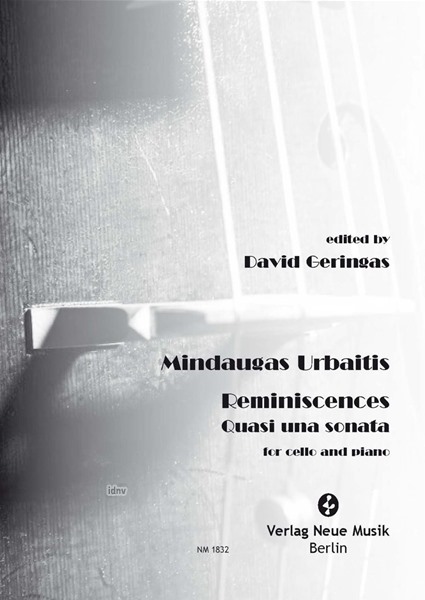 Reminiscences für Cello und Klavier Reminiscences für Cello und Klavier