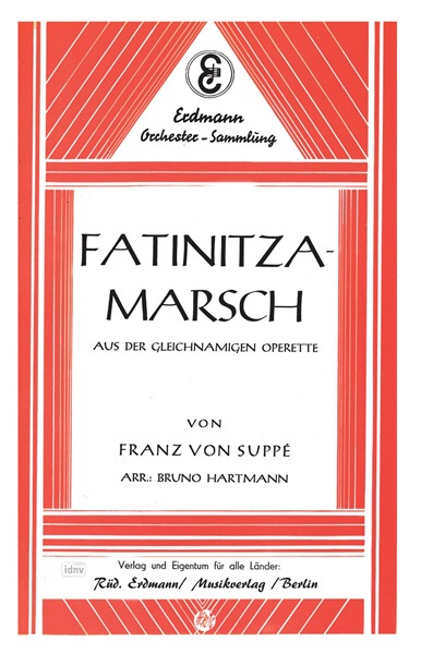Fatinitza Marsch für Salon-Orchester