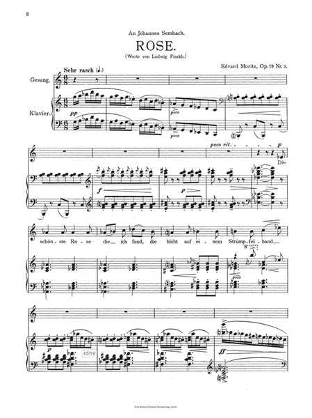 Drei heitere Lieder op. 19 für Gesang mit Klavierbegleitung Drei heitere Lieder op. 19 für Gesang mit Klavierbegleitung