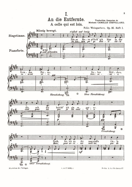 Acht Gedichte op.16 für Gesang und Klavier Acht Gedichte op.16 für Gesang und Klavier