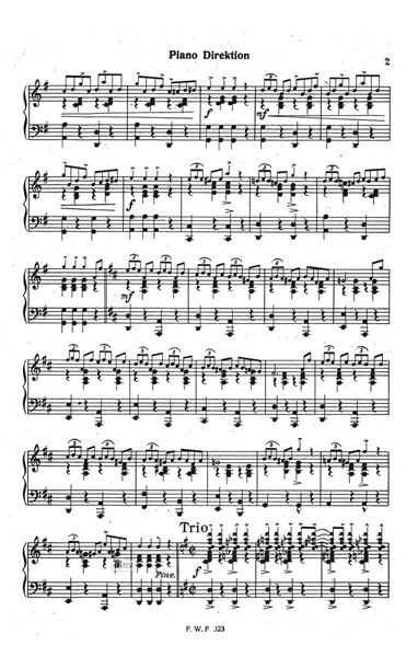 Fliegende Blätter für Salonorchester Fliegende Blätter für Salonorchester