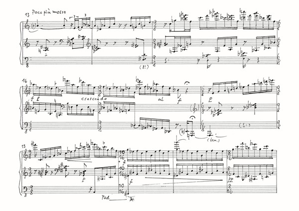 Dedicazione für Klavier (2003) Dedicazione für Klavier (2003)