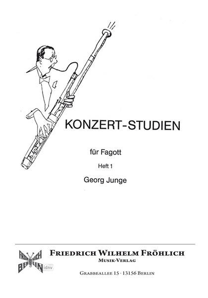 Konzert-Studien Bd.1 für Fagott