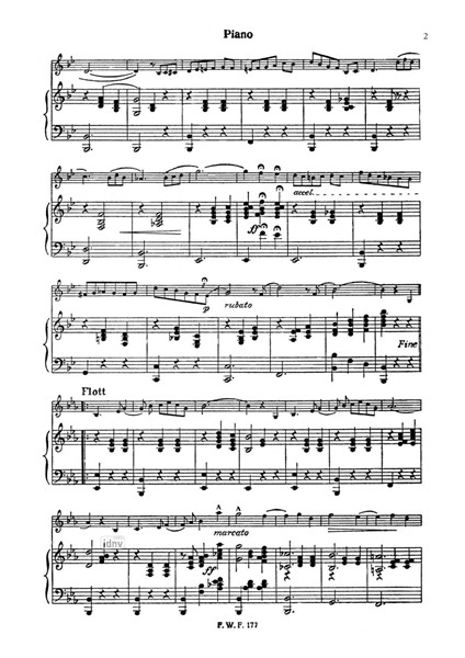 Kleines Ballett für Altsaxophon und Klavier Kleines Ballett für Altsaxophon und Klavier