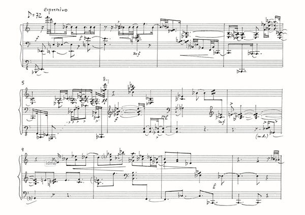 Dedicazione für Klavier (2003) Dedicazione für Klavier (2003)