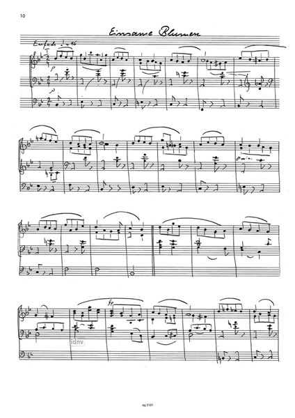 Waldszenen op. 82 für Orgel übertragen (1981) Waldszenen op. 82 für Orgel übertragen (1981)