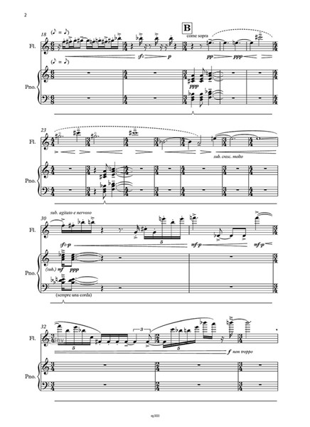 Stravas (Currents) für Flöte und Klavier (2022) Stravas (Currents) für Flöte und Klavier (2022)