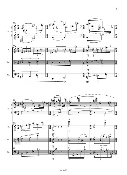 Quartett für Violine, Viola, Violoncello und Klavier (2022/23) Quartett für Violine, Viola, Violoncello und Klavier (2022/23)