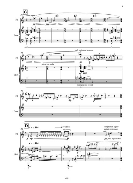 Stravas (Currents) für Flöte und Klavier (2022) Stravas (Currents) für Flöte und Klavier (2022)