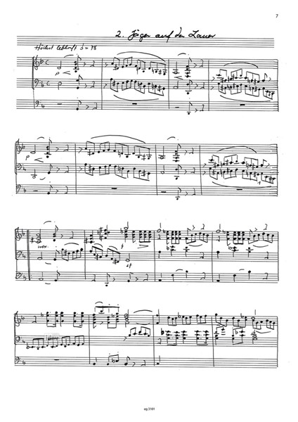 Waldszenen op. 82 für Orgel übertragen (1981) Waldszenen op. 82 für Orgel übertragen (1981)