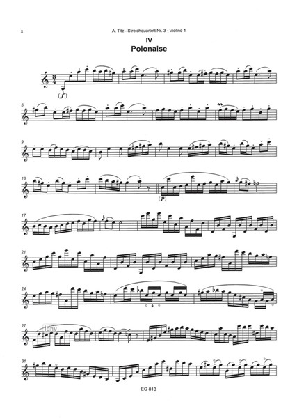3. Streichquartett a-Moll für Streichquartett 3. Streichquartett a-Moll für Streichquartett