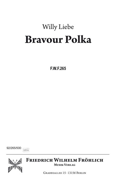 Bravour Polka für Blasorchester