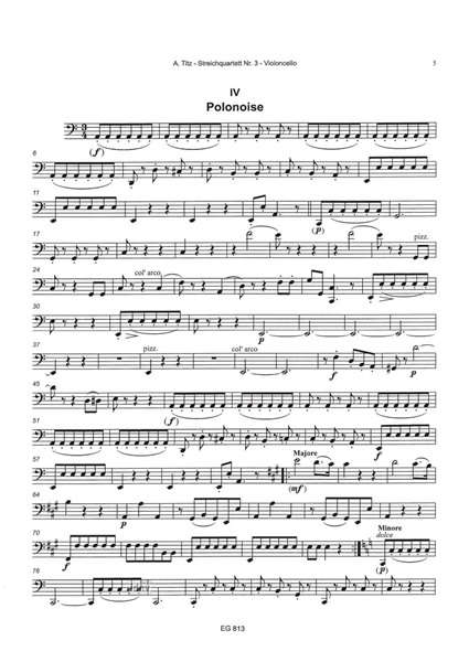 3. Streichquartett a-Moll für Streichquartett 3. Streichquartett a-Moll für Streichquartett